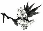 水墨花卉