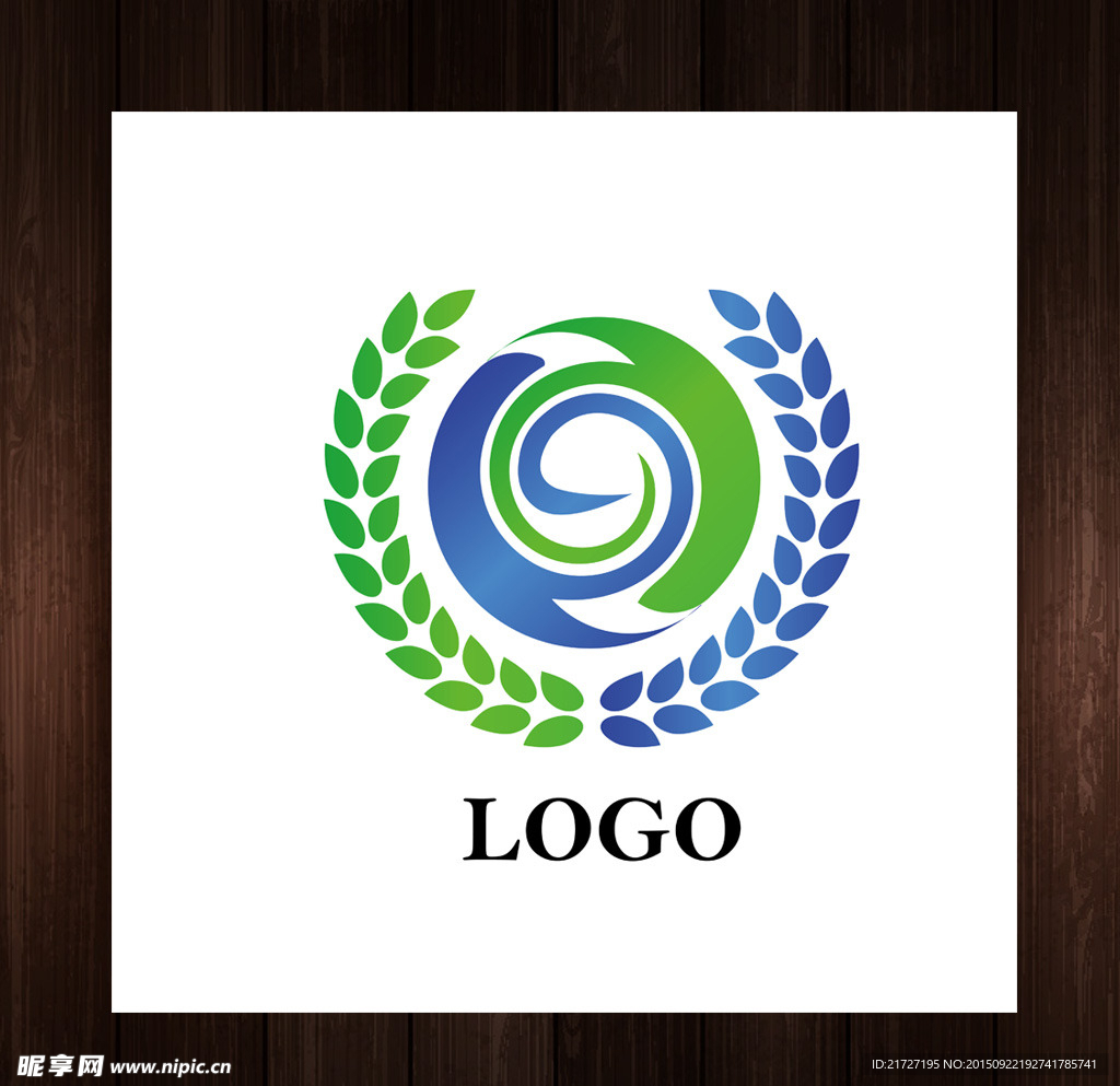 绿色和谐科技logo