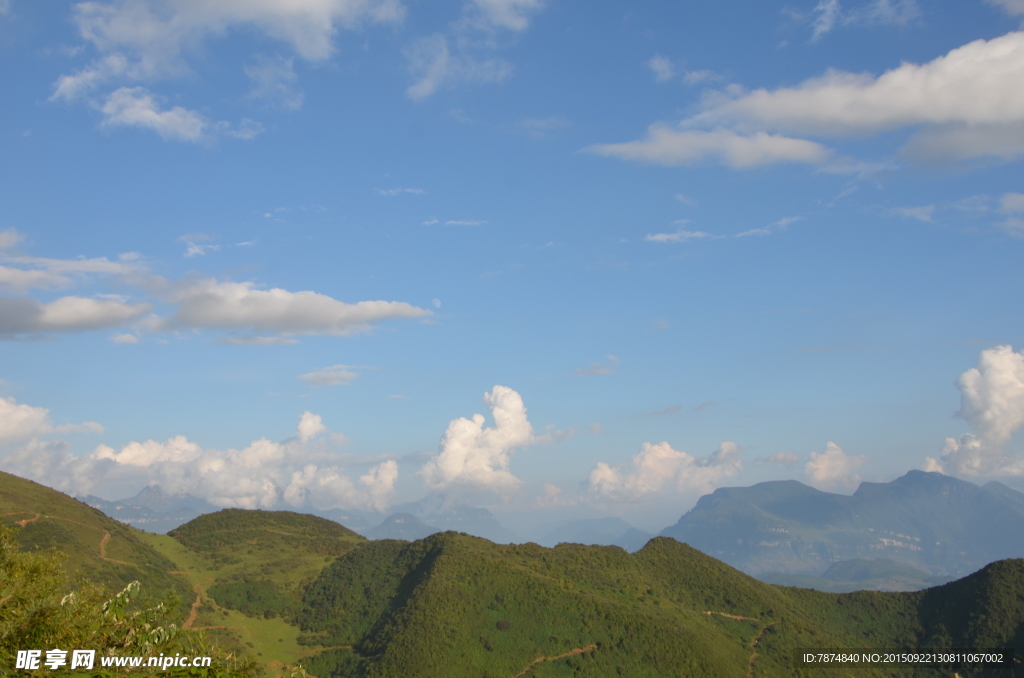 轿顶山风光