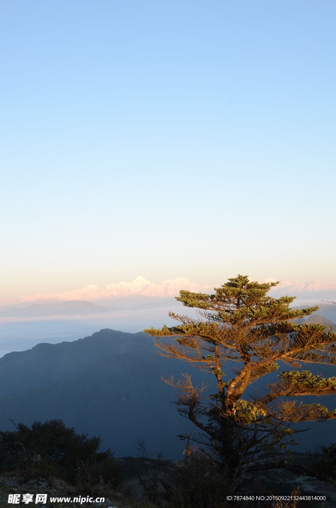 轿顶山风光