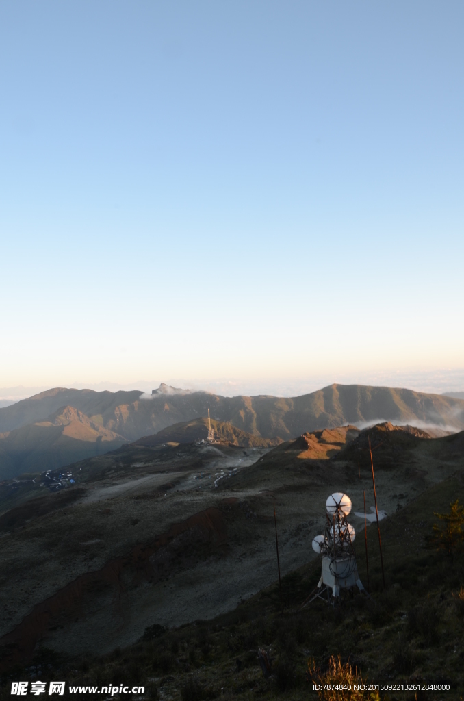 轿顶山风光