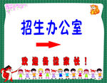幼儿园指引牌