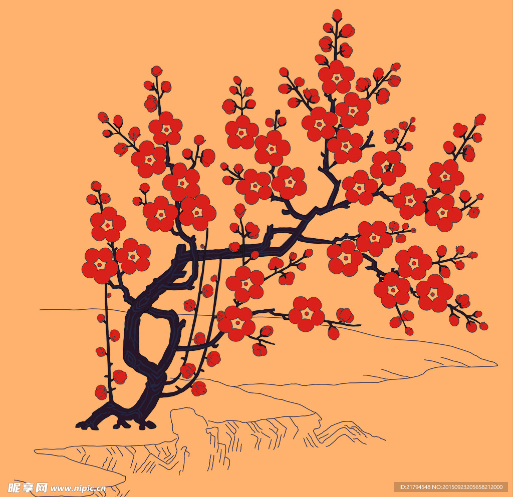 古典梅花