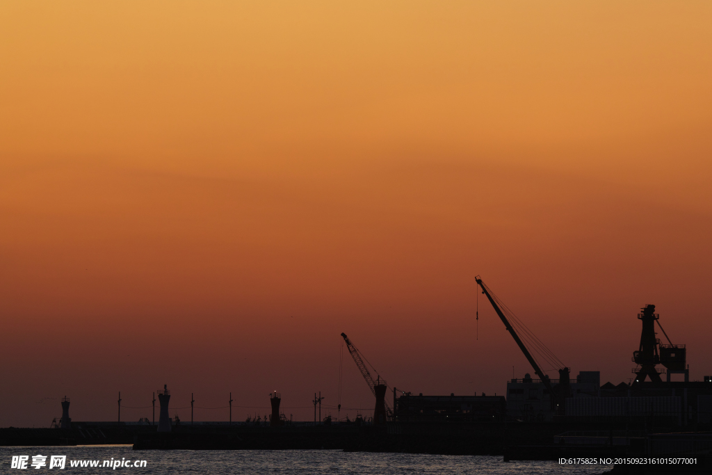 夕阳码头