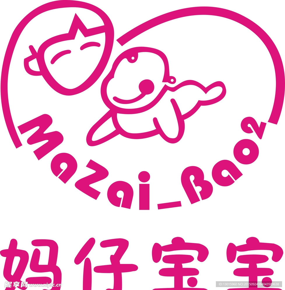 妈仔宝宝logo