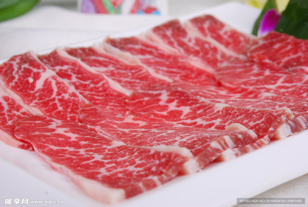 精选牛小排肉