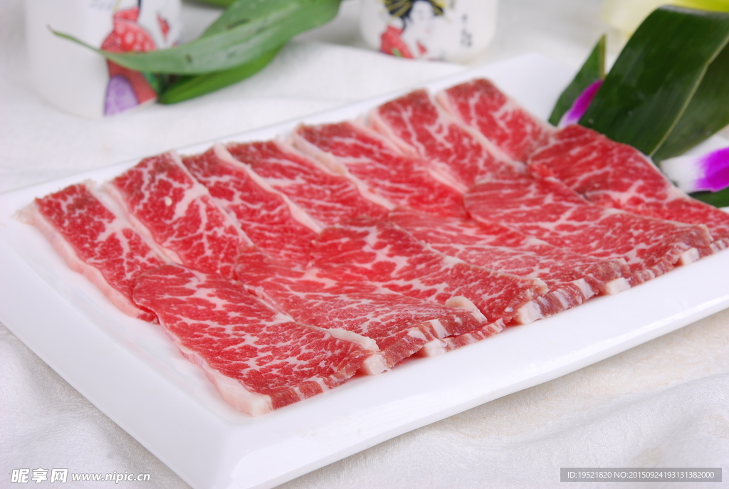 精选牛小排肉