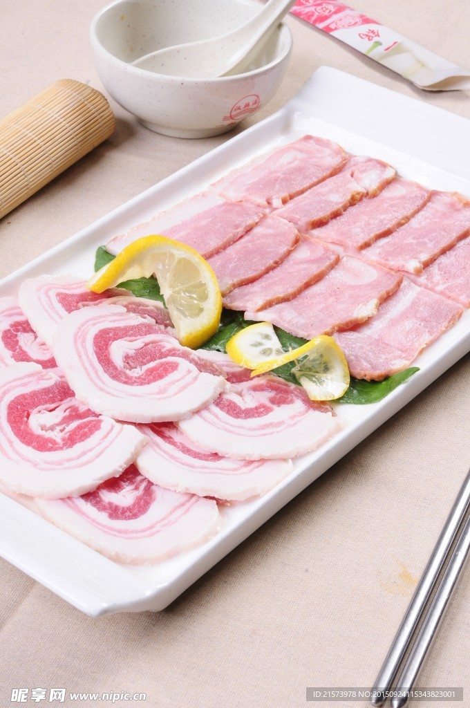 猪肉双拼