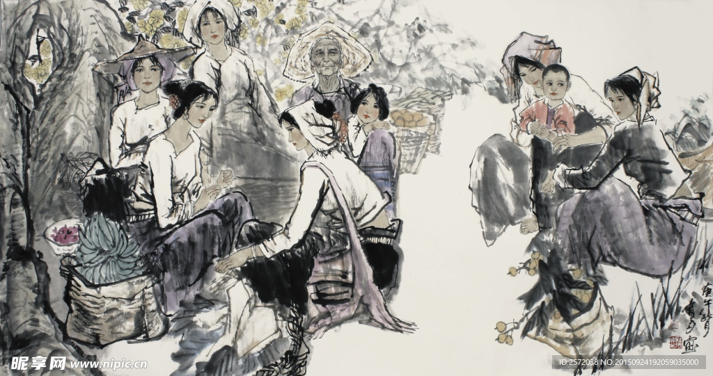 国画人物