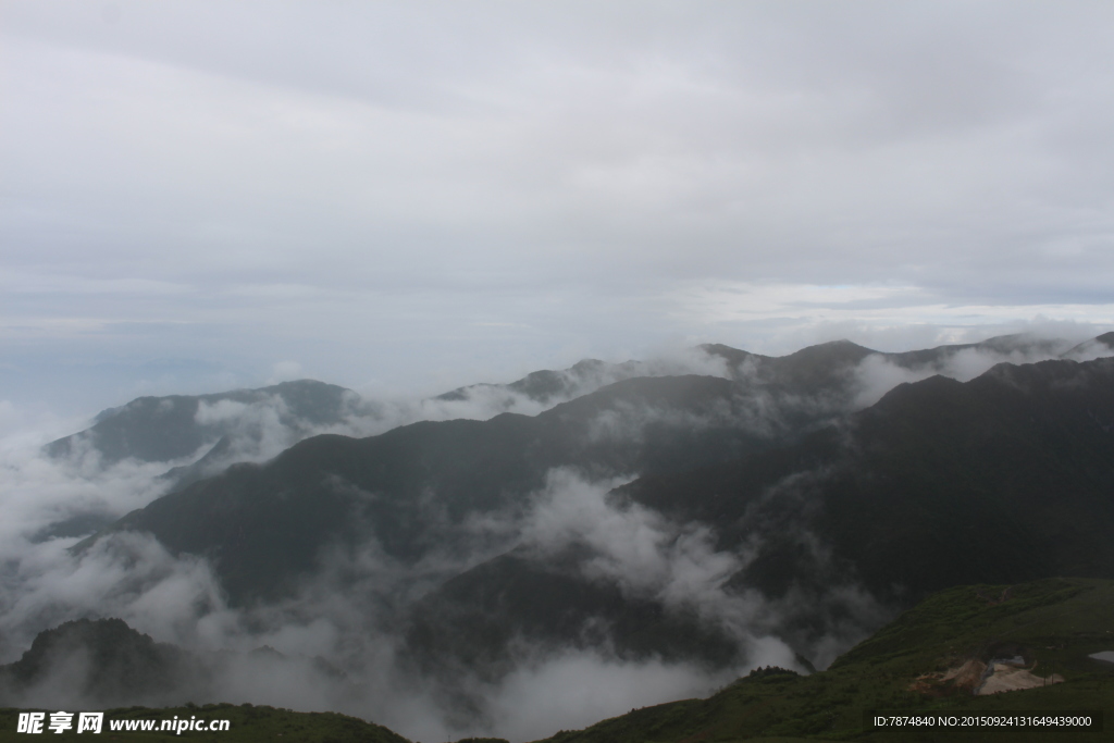 轿顶山风光