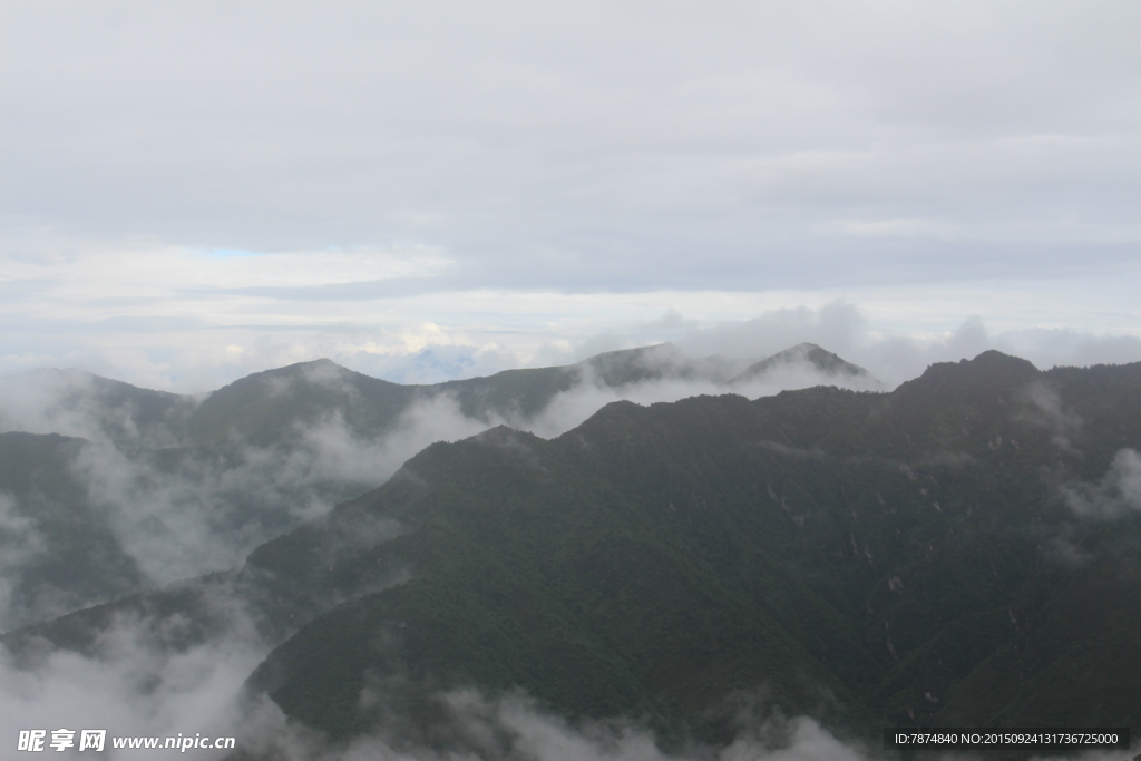 轿顶山风光