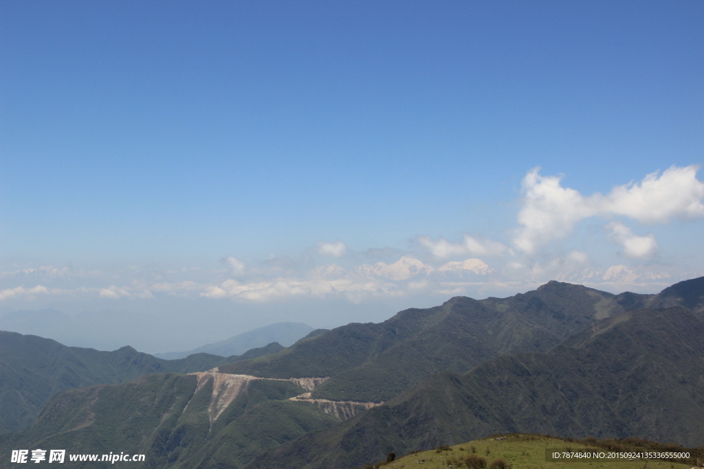 轿顶山风光