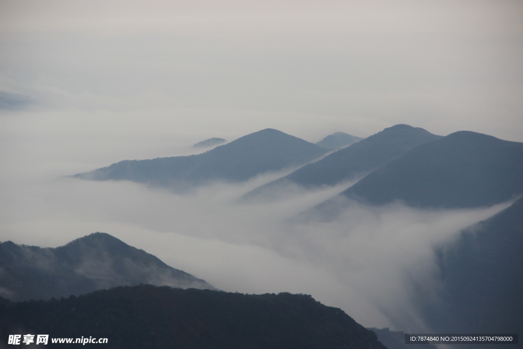轿顶山风光