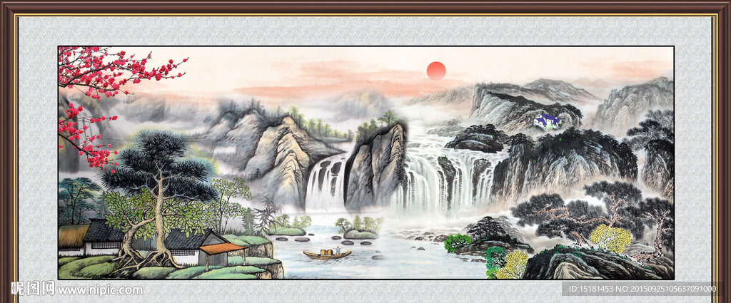 国画山水