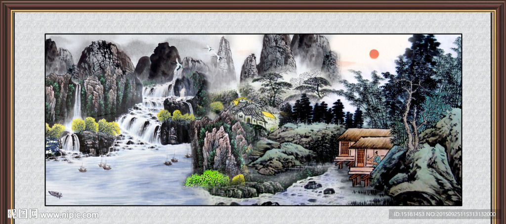 国画山水