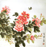 国画牡丹