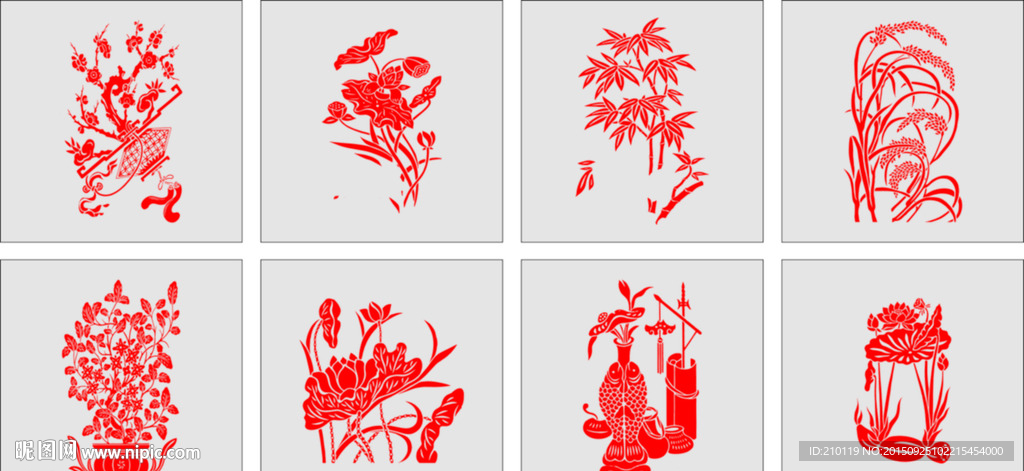 吉祥花纹