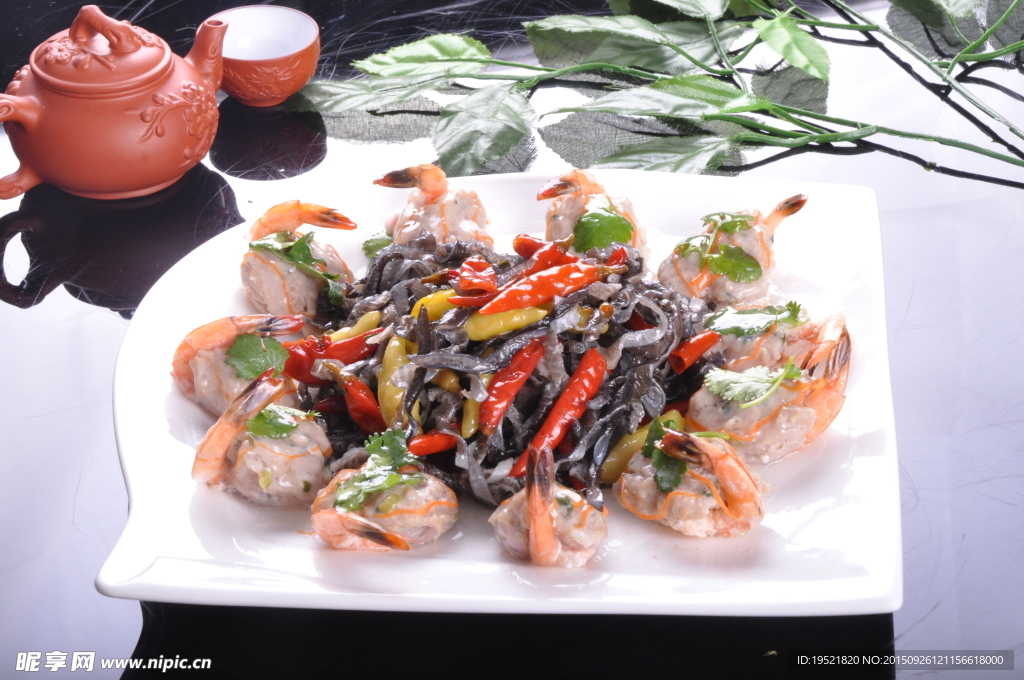 鸡汁鲜鱼虾