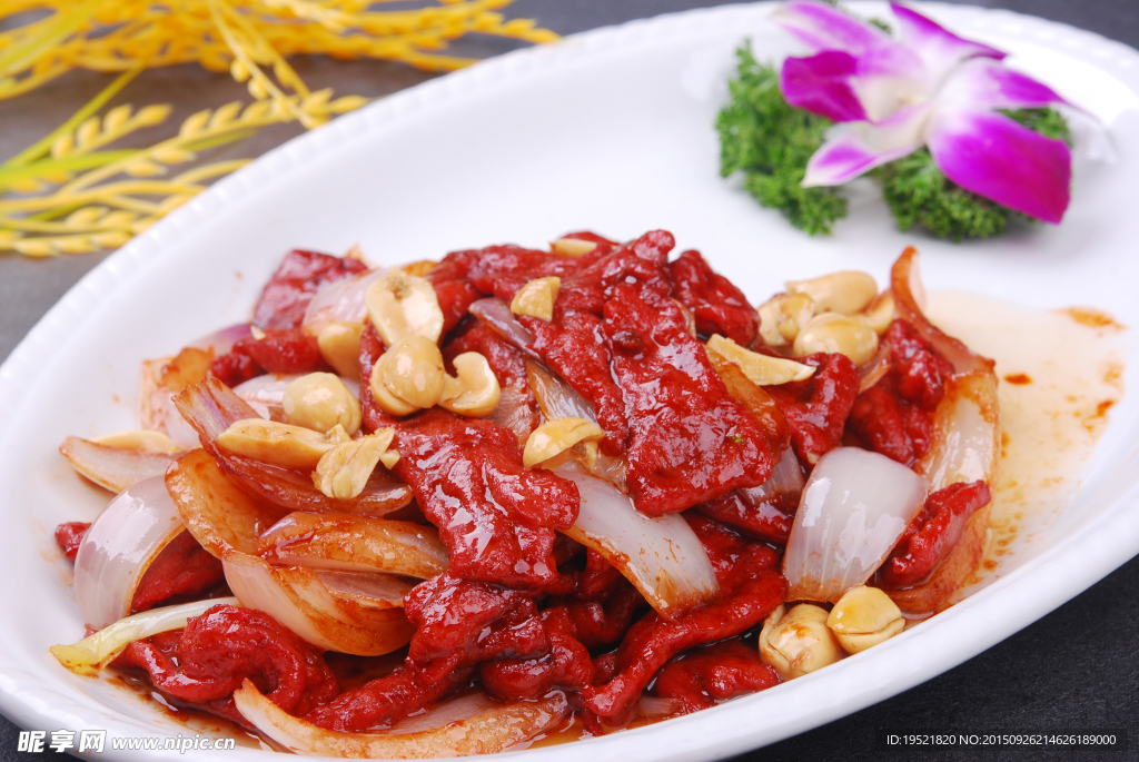 蒙古焗牛肉