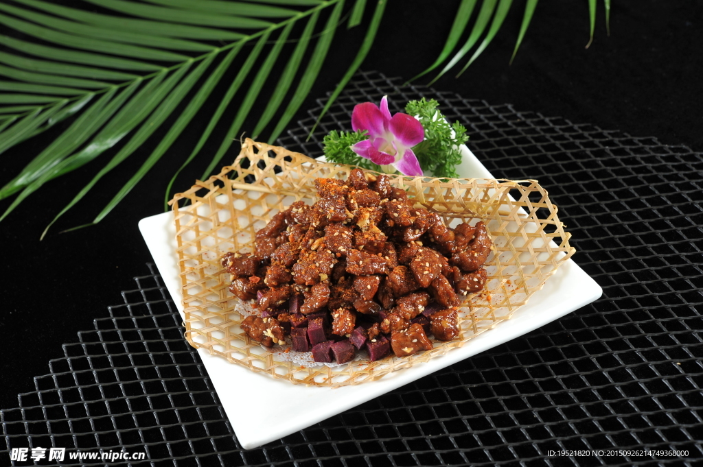 蜜香牛肉粒