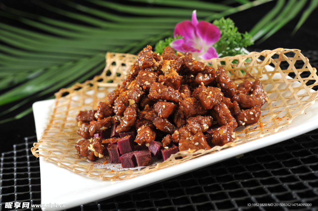 蜜香牛肉粒