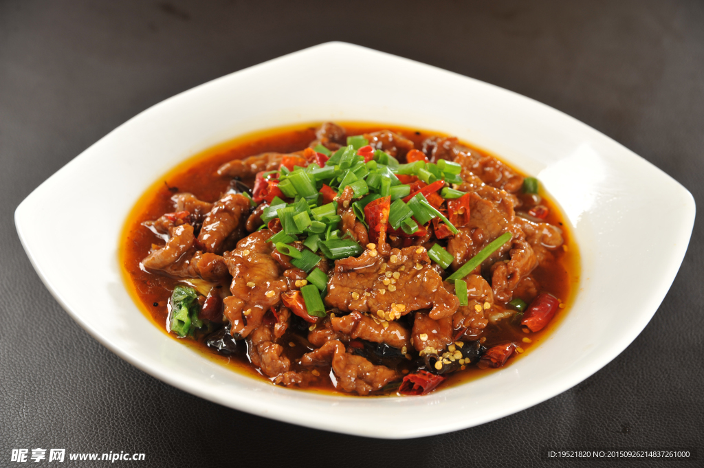 麻辣牛爽肉