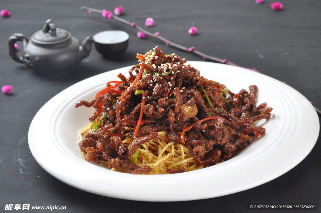 风干牛肉丝