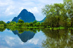 会仙湿地山水风光