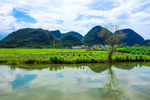 山村水塘