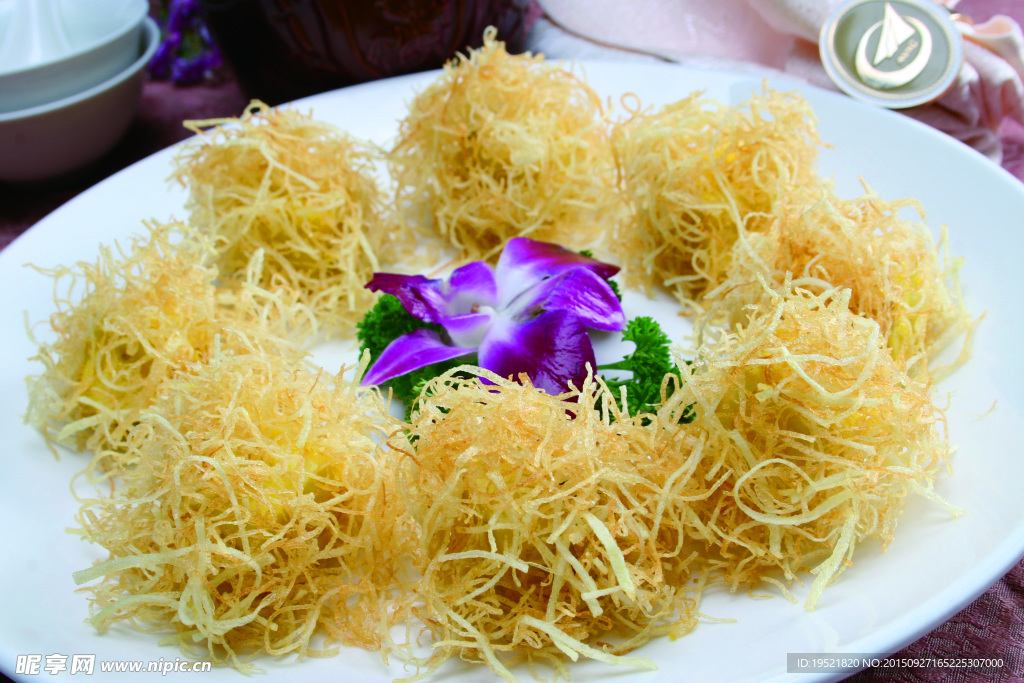金丝鳕鱼球