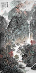王绍德《青峦染翠》