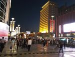 夜景  广场  娱乐