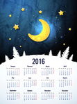 2016年日历
