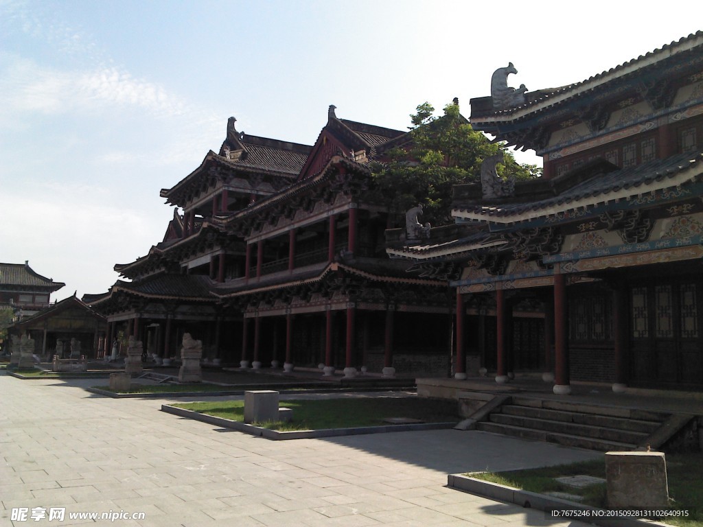 古代街边建筑