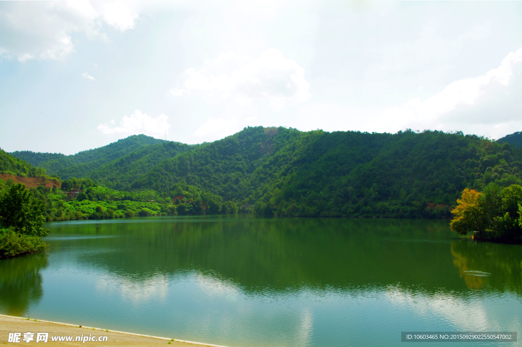 水库风光 幽静山水