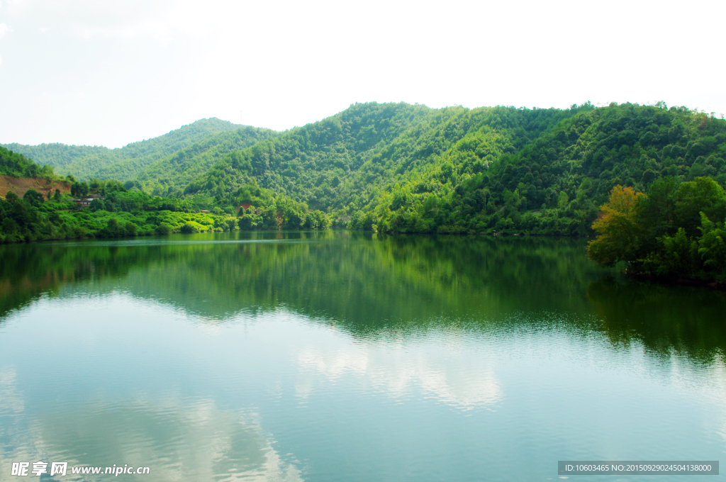 水库风光 幽静山水