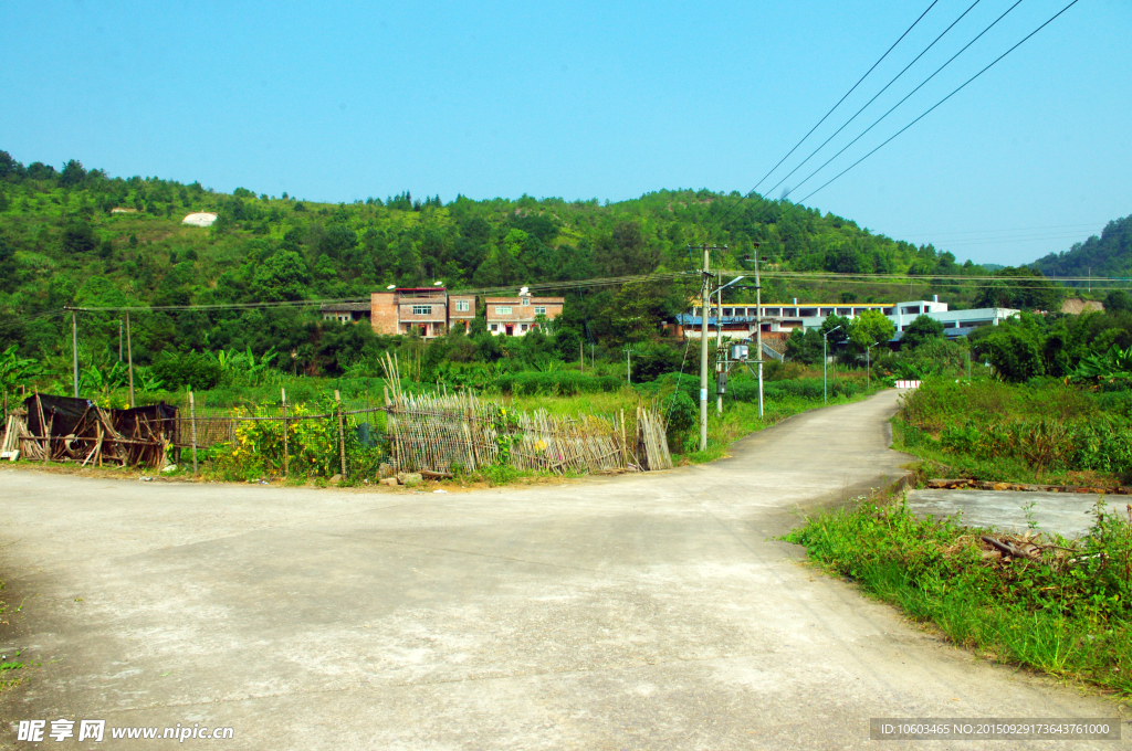 水库旅游 田园风光