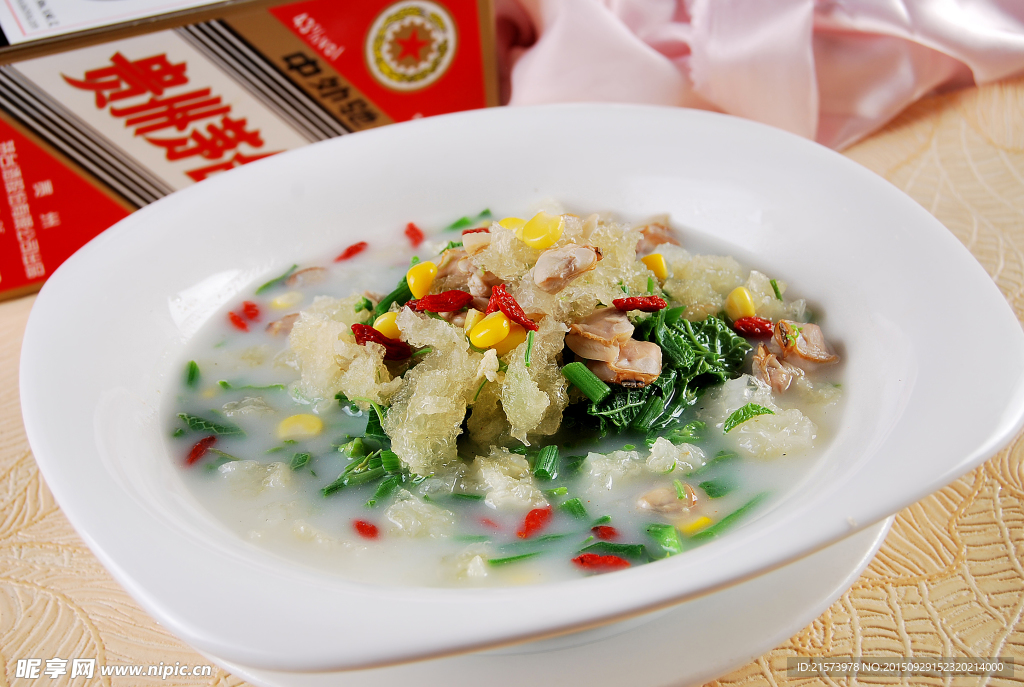 龙须花甲煮鱼肚