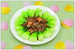 苔蘑扒菜胆