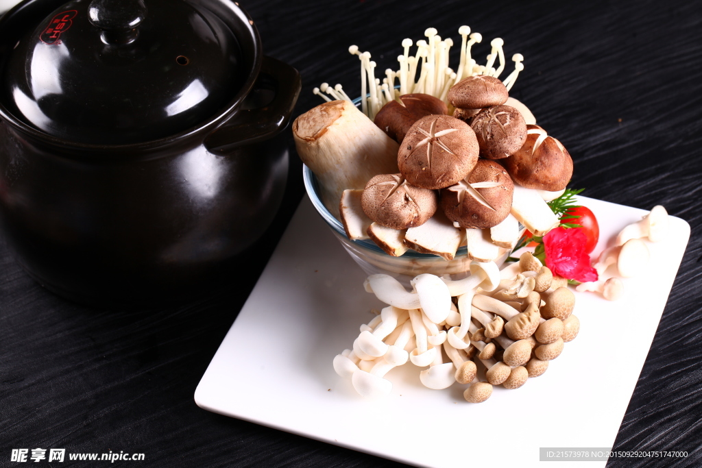 唐卡野山菌煲