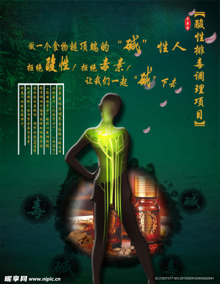 排毒海报