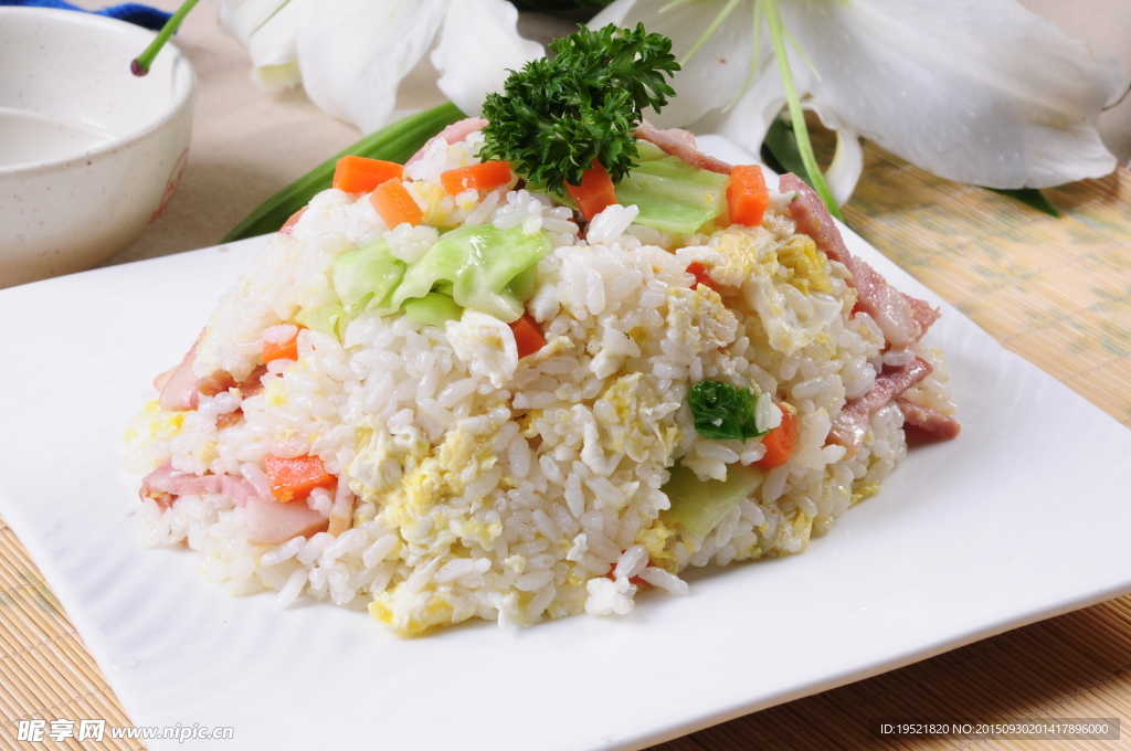 芝士培根炒饭