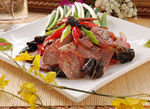 香葱拌牛肉