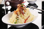 土豆丝拌海蛰