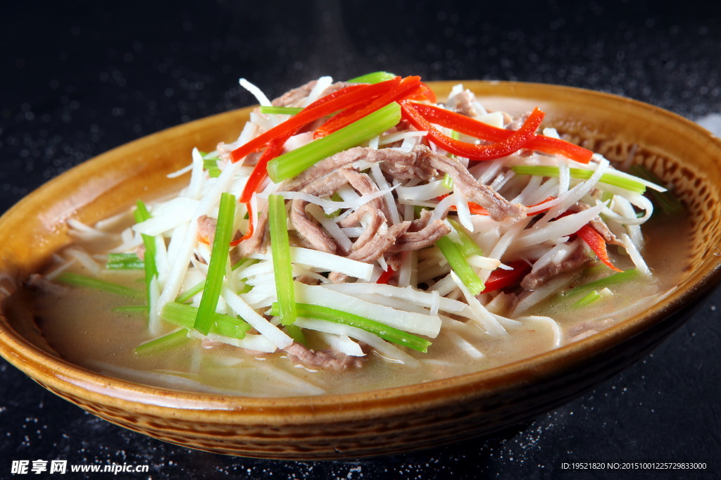 芋头牛肉丝好