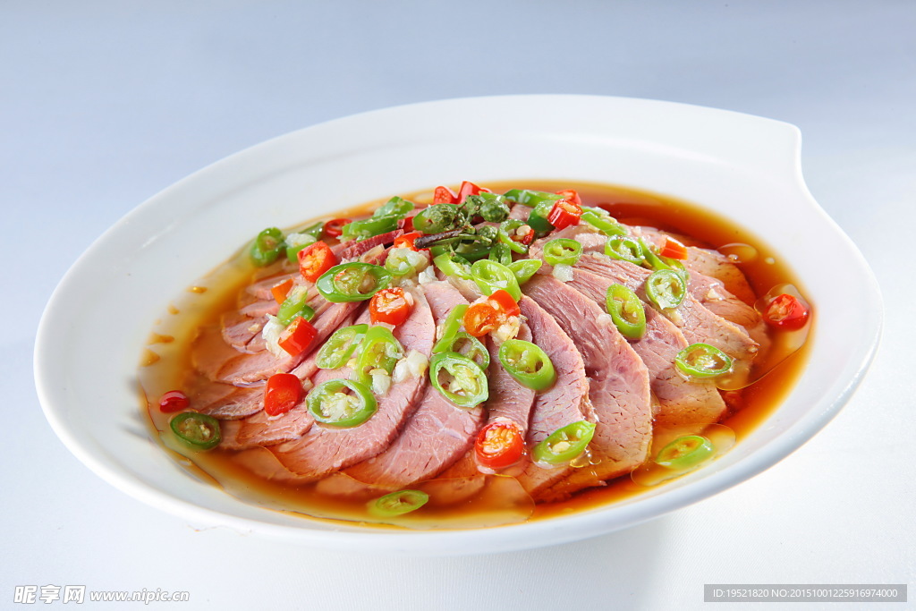 油泼牛肉好