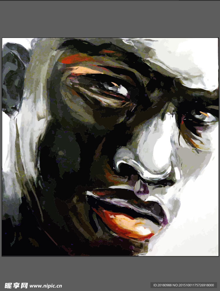 人物油画
