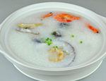 鲜虾贝壳粥