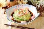 虾球玻璃白菜