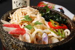 石锅鸡肉乌冬面